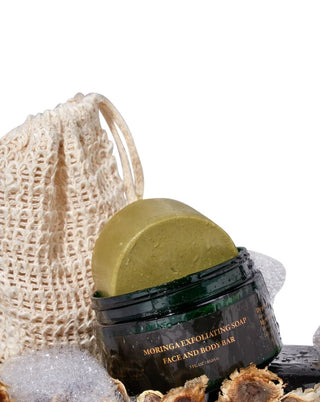 Moringa Exfoliating Soap - Kandaka Safia