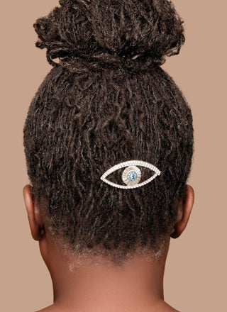 JEWELED EVIL EYE CLIP - Kandaka Safia