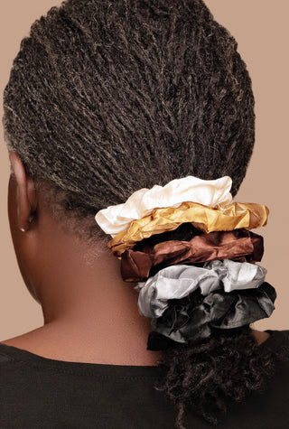 SATIN MINI SCRUNCIES - Kandaka Safia
