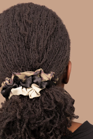 CAMOU SCRUNCHIES - Kandaka Safia
