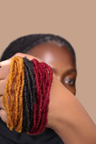 MICROLOCS EXTENSIONS TIES - Kandaka Safia