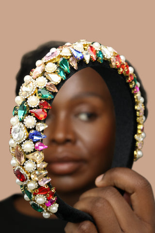 QUEENS JEWELS HEADBAND LOCSCCESSORY