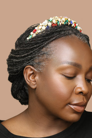 QUEENS JEWELS HEADBAND LOCSCCESSORY