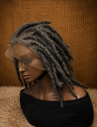 100% HUMAN HAIR TRADITIONAL LOCS WIG LOCSCCESSORY