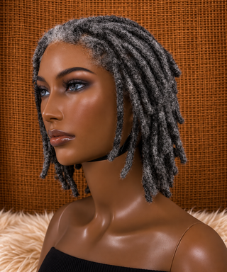 100% HUMAN HAIR TRADITIONAL LOCS WIG LOCSCCESSORY