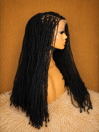 100% HUMAN HAIR MICROLOCS WIG LOCSCCESSORY
