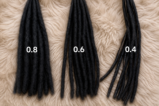 100% HUMAN HAIR TRADITIONAL LOCS WIG LOCSCCESSORY